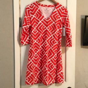 Katana Poppy Mahi Gold Resort Dress